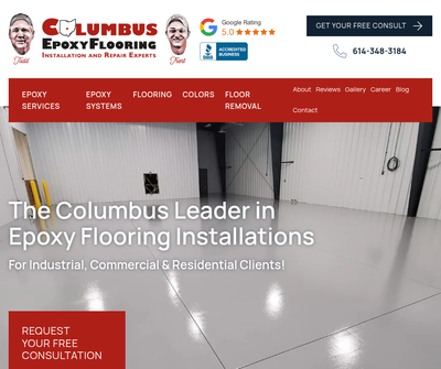 Columbus Ohio Epoxy Flooring Contractors And Installers