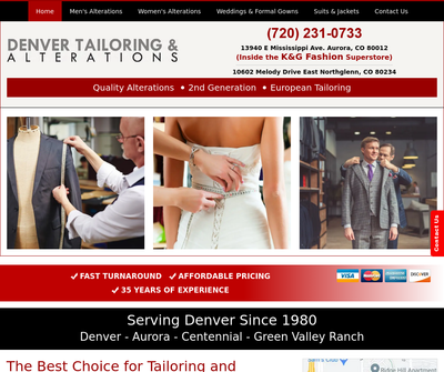 Denver Tailoring and Alterations