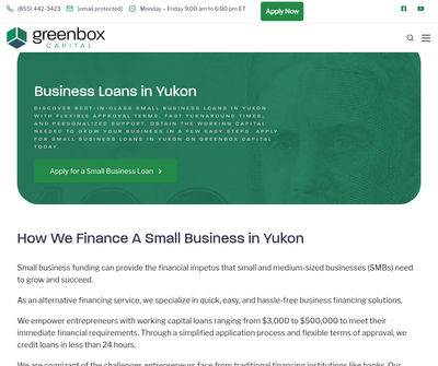 Small Business Funding