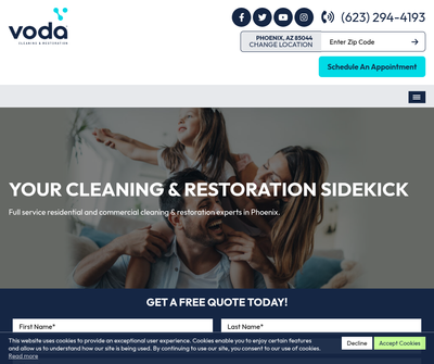 Voda Cleaning & Restoration of Phoenix
