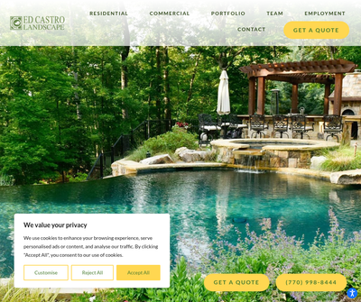 Luxury Landscaping in Atlanta & Surrounding Areas