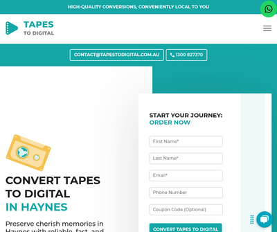 High‑Quality Tape to Digital Conversion in Haynes