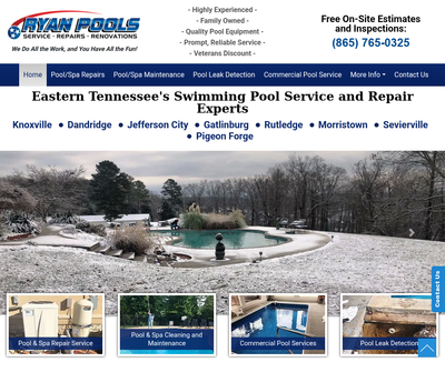 Eastern Tennessee's Pool Service and Repair Experts