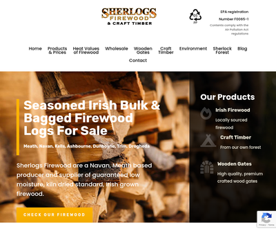 Seasoned Irish Firewood Supplier