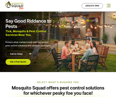 Mosquito Squad – Waukesha County & Milwaukee North Shore