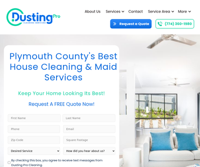 Dusting Pro Cleaning – House Cleaning Services in Plymouth County, MA