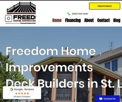 Freedom Home Improvements – Premier Deck Builders in St. Louis