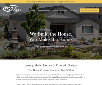 Discover Luxury Living at Wolf Ranch