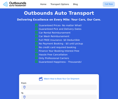 Trusted Nationwide Auto Shipping