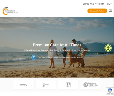 Premier Podiatry & Diabetic Foot Care Center in Corona, CA