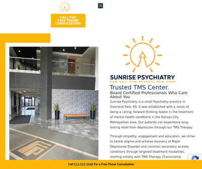 Sunrise Psychiatry: Pioneering Mental Health Care in Kansas City