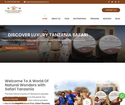 Experience the Ultimate Tanzania Safari with Chalema