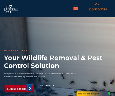 Pro Trap Wildlife Control & Pest Management