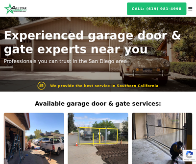 All Star Garage & Gates Repair
