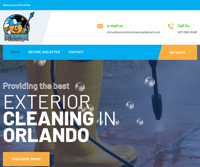 Professional Exterior Cleaning Services in Orlando