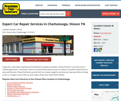 Precision Tune Auto Care – Hixson, TN
