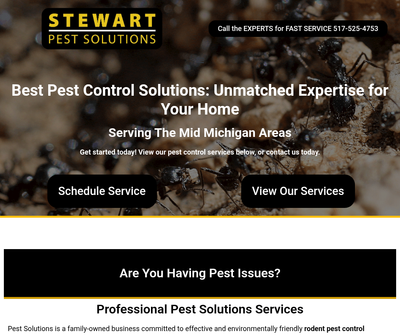 Pest Control Services in Greater Lansing Area