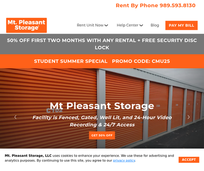 Mt. Pleasant Storage – Secure Self‑Storage Solutions