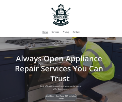Always Open Appliance Repair