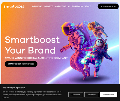 Smartboost | Website, Branding & Marketing Las Vegas