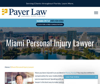 Payer Law Personal Injury Lawyers Miami