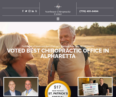 Northeast Chiropractic Center - Alpharetta Chiropractor | Neck & Back Pain | Decompression