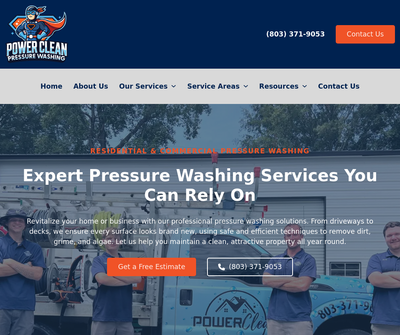 Power Clean Pressure Washing