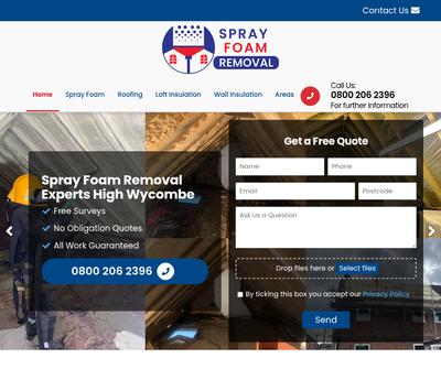 Stay Dry Spray Foam Removal