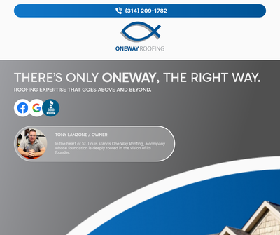 ONE WAY ROOFING LLC & ONE WAY CONSTRUCTION LLC