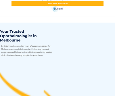 Dr Anton van Heerden - Eye Specialist Melbourne