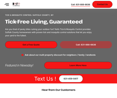 NoFo Tick & Mosquito Control