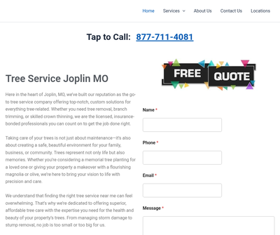 Tree Service Joplin MO