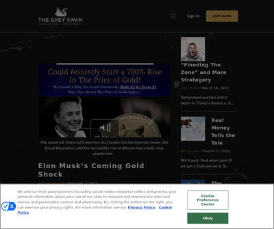 The Grey Swan Investment Fraternity