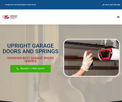 Upright Garage Doors and Springs