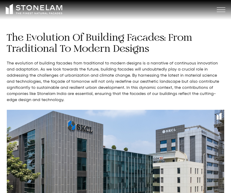 Enhance Building Facades with Stonelam Surface – Durable, Stylish & Weather-Resistant Solutions