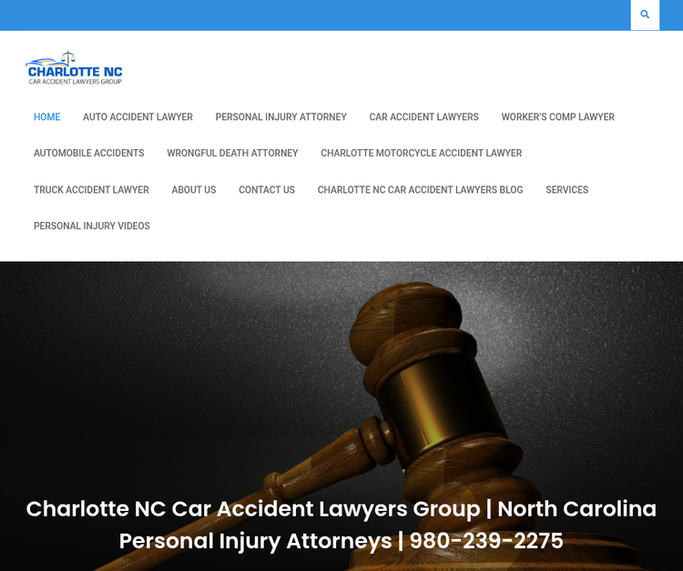 Charlotte NC Car Accident Lawyers Group