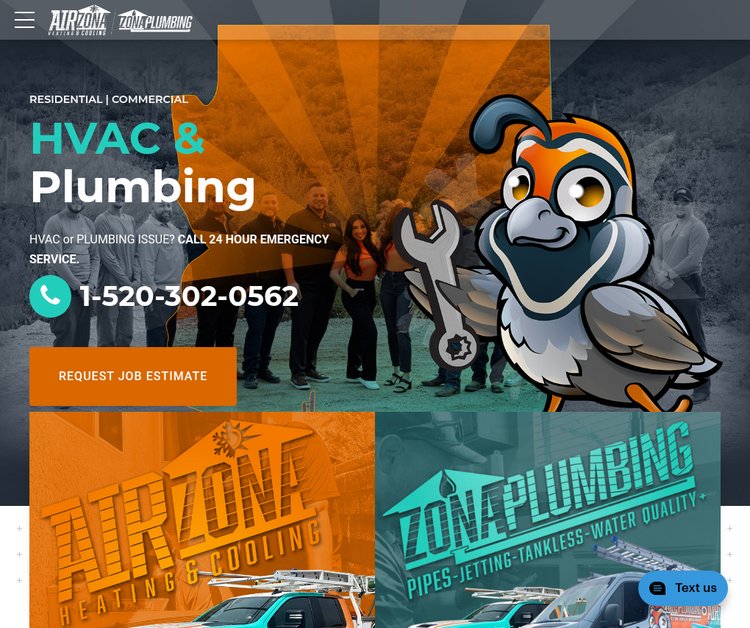AirZona Heating & Cooling LLC / Zona Plumbing LLC