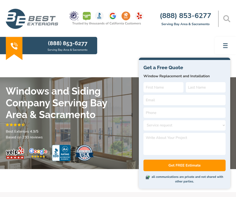 Best Exteriors Construction, Inc.