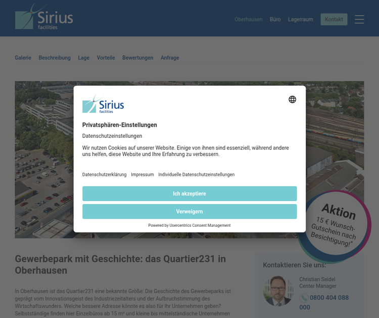 Quartier231 by Sirius Facilities