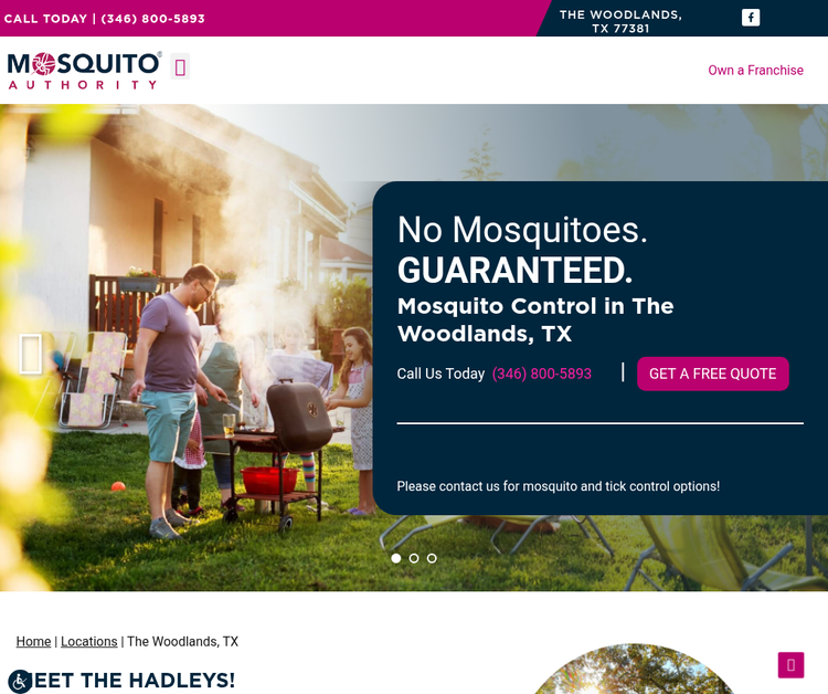 Mosquito Authority The Woodlands TX