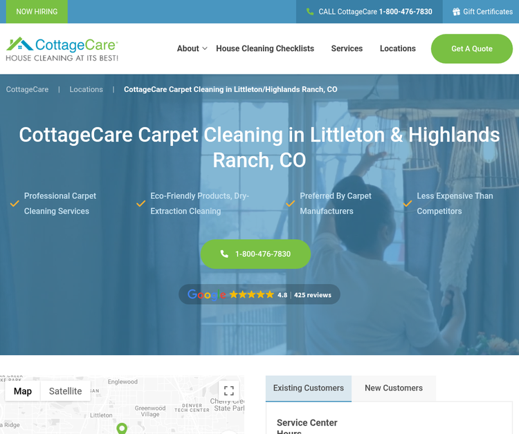 Carpet cleaning service