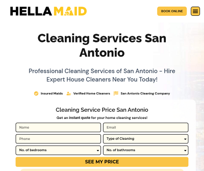 Hellamaid Cleaning Services San Antonio
