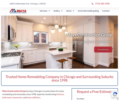 Maya Construction Group - Home Remodeling Chicago Company