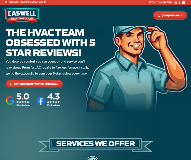 Caswell Heating & Air, LLC