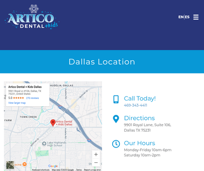 Artico Dental + Kids Dallas