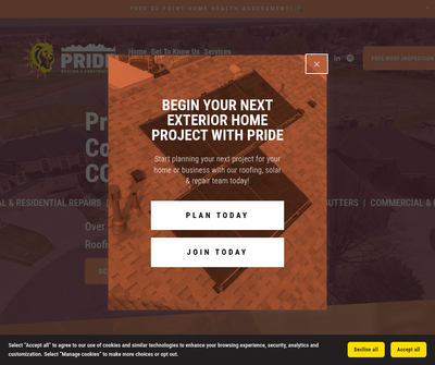Pride Roofing and Construction
