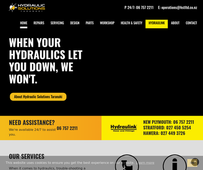 Hydraulic Solutions Taranaki