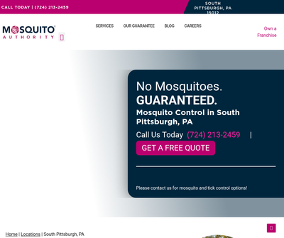 Mosquito Authority in Rostraver Township, PA