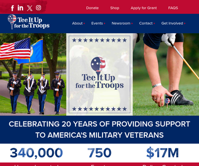 Tee It Up for the Troops