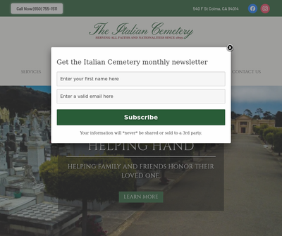 The Italian Cemetery